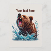 Aangepaste berenliefhebbers briefkaart (Voorkant)