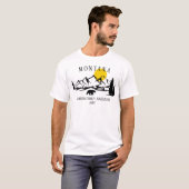 Aangepaste bergreis t-shirt (Voorkant volledig)