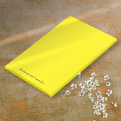 Aangepaste Bericht Fel Helder Geel Post-it® Notes