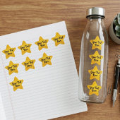 Aangepaste bericht Gouden Ster Award | Glitter Tex Sticker