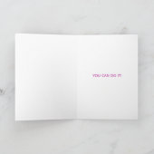Aangepaste bericht Roze Filten Letterbord Marqueeb Kaart (Binnen)