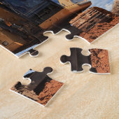 Aangepaste berichtenconstructietractor legpuzzel (Zijkant)