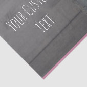 Aangepaste berichtenkaars tissuepapier (Detail)