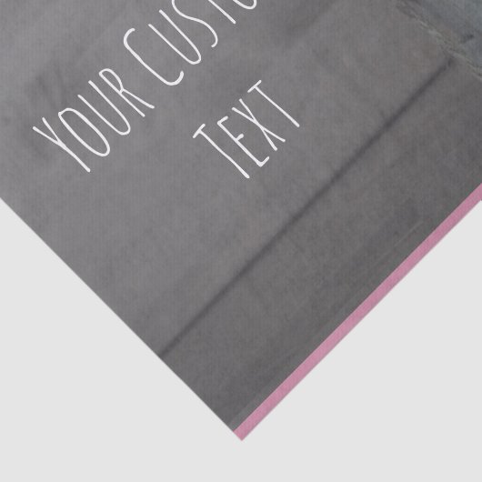 Aangepaste berichtenkaars tissuepapier (Detail)