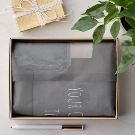 Aangepaste berichtenkaars tissuepapier (Geschenk)