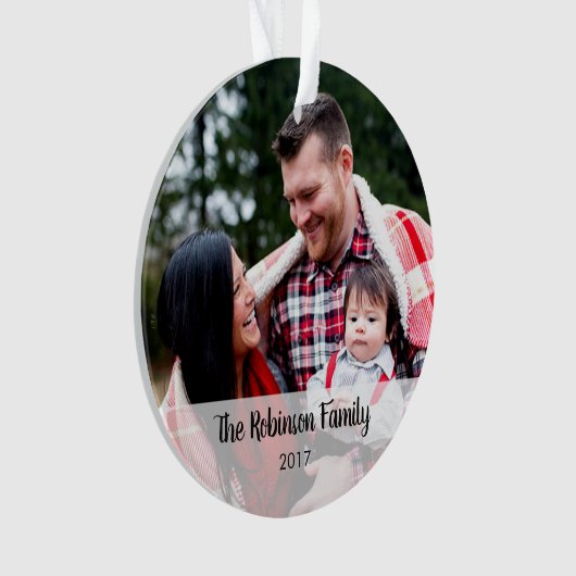 Aangepaste berichtfoto Acrylversiering Ornament (voorkant)