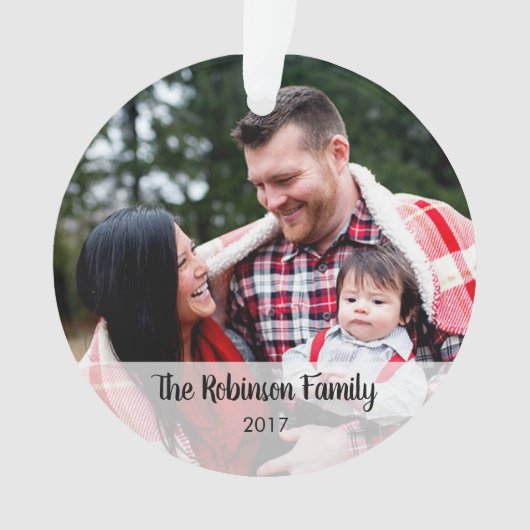 Aangepaste berichtfoto Acrylversiering Ornament (voorkant)