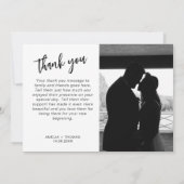 Aangepaste berichtverbinding voor script - Bedankt (Achterkant)