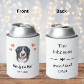 Aangepaste Berner Sennenhond Honden Huwelijk Blikk Blikjeskoeler