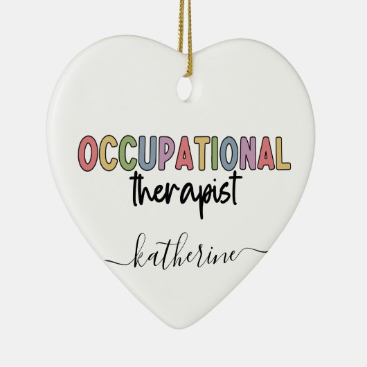 Aangepaste beroepsethandelaar om te helpen keramisch ornament (Rechts)