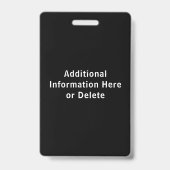 Aangepaste beroepsethandelaar OT Badge (Achterkant)