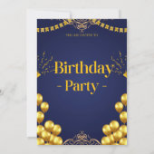 Aangepaste Berry-thema verjaardagsuitnodiging | be Kaart (Achterkant)