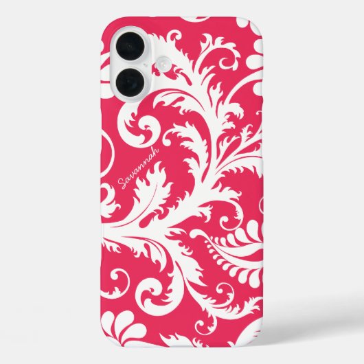 Aangepaste beschadiging roze wijzigen Case-Mate iPhone case (Achterkant)
