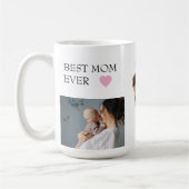 Aangepaste "Best Mom Ever" Mok met gepersonaliseer (Links)