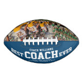 Aangepaste BESTE COACH EVER Modern Cool Bedankt Fo American Football (Voorkant)