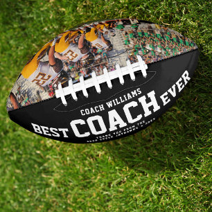 Aangepaste BESTE COACH EVER Modern Cool Bedankt Fo American Football