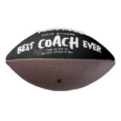 Aangepaste BESTE COACH EVER Modern Cool Bedankt Fo American Football (Gedraaid 270)