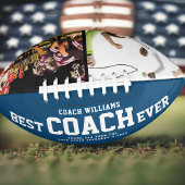 Aangepaste BESTE COACH OOIT Cool Bedankt 2 foto's American Football