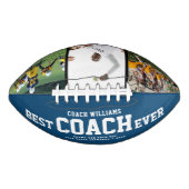 Aangepaste BESTE COACH OOIT Cool Bedankt 3 foto's American Football (Voorkant)