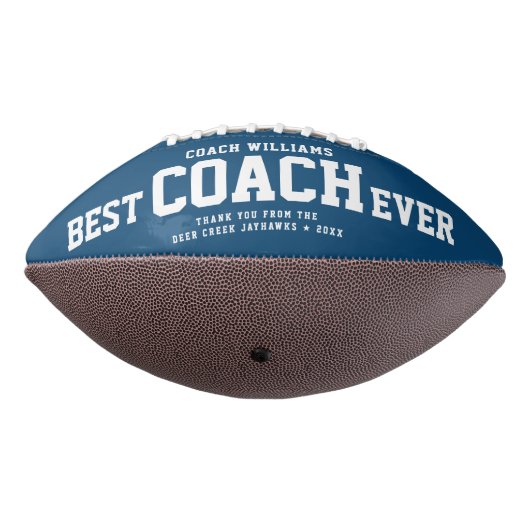 Aangepaste BESTE COACH OOIT Cool Bedankt 3 foto's American Football (Gedraaid 270)