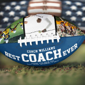 Aangepaste BESTE COACH OOIT Cool Bedankt 3 foto's American Football