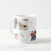 Aangepaste Beste DAD Ooit Gouden Multi Foto Mok (Voorkant links)