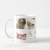 Aangepaste Beste DAD Ooit Gouden Multi Foto Mok (Links)