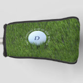 Aangepaste Beste Golfen Dad Golf Putter Head Hoesj Golfheadcover (Voorkant)