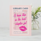 Aangepaste beste hoofdstuk nog Schattigee Bookish Feestdagenkaart (Staand voorkant)