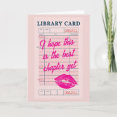 Aangepaste beste hoofdstuk nog Schattigee Bookish Kaart (Voorkant)