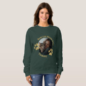 Aangepaste Beste Kat Mama Ooit Sweatshirt met Pet  (Voorkant volledig)