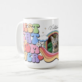Aangepaste beste kattenmoeder ooit gepersonaliseer koffiemok