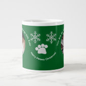 Aangepaste Beste Kerstcadeau Kat Foto Speciale Mok (Voorkant)