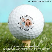 Aangepaste beste mam ooit - Aangepaste fotokalende Golfballen