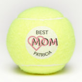 Aangepaste beste mam tennisballen (Voorkant)