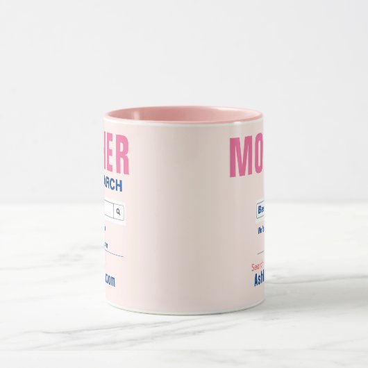 Aangepaste beste Mok voor maiscadeaus (Midden)