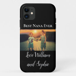 Aangepaste beste Nana-ooit foto Case-Mate iPhone Case