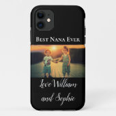 Aangepaste Beste Oma Ooit Foto  Case-Mate iPhone Case (Achterkant)