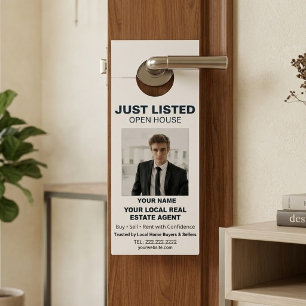 Aangepaste beste onroerend goed makelaar agenten s deurhanger
