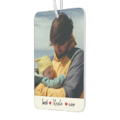 Aangepaste beste oom ooit 2 foto luchtverfrisser (Links)