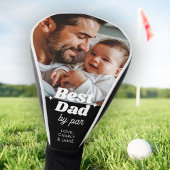 Aangepaste Beste Pap Door Par Retro Cool Foto Golfheadcover