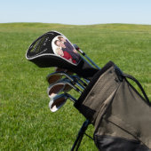 Aangepaste beste papa op foto's golfheadcover (Insitu)
