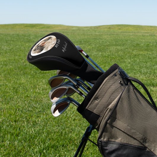Aangepaste beste sjiitische Tzu Dog pap Birthday Golfheadcover (Insitu)