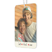 Aangepaste beste tante ooit 2 foto luchtverfrisser (Links)