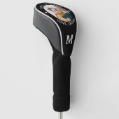 Aangepaste beste vader ooit Aangepaste Foto Golfheadcover (Schuin)