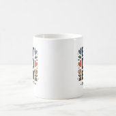 Aangepaste "Beste vader ooit - [naam van het kind] Koffiemok (Center)