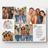 Aangepaste Beste Vriend(in) – Perfecte Vriendschap Fotoplaat (Voorkant)