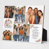 Aangepaste Beste Vriend(in) – Perfecte Vriendschap Fotoplaat (Zijkant)