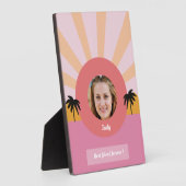 Aangepaste beste vriend voor eeuwig moderne fotowe fotoplaat (Zijkant)