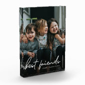 Aangepaste Beste Vrienden Gepersonaliseerde kinder Fotoblokken (Links)